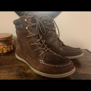 Sperry Top-Sider Leather Boat Shoe Lace-Up Boot